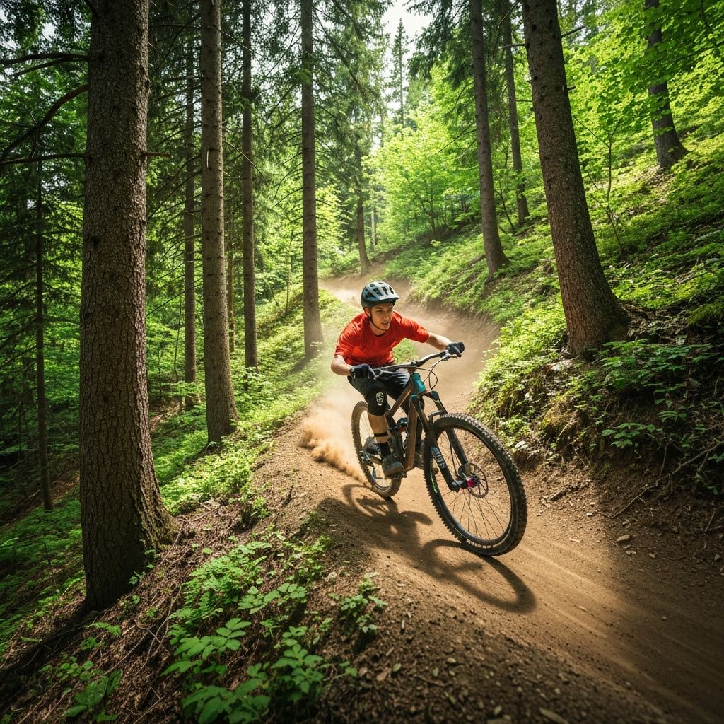 Descenso en trail